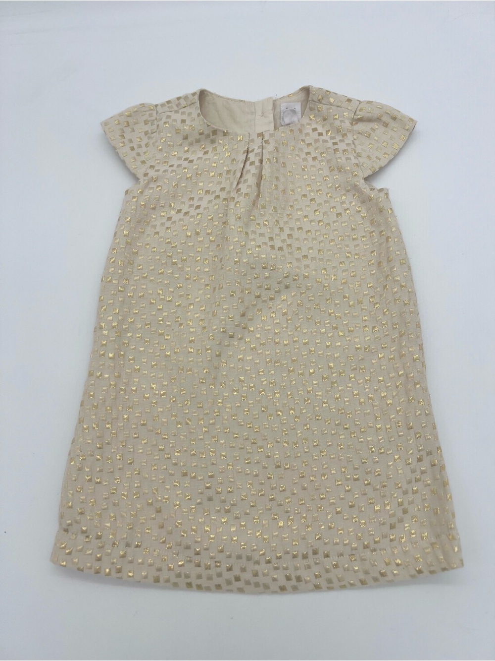 Baby Gap Girl Golden Dress Sz 2T 2 Years